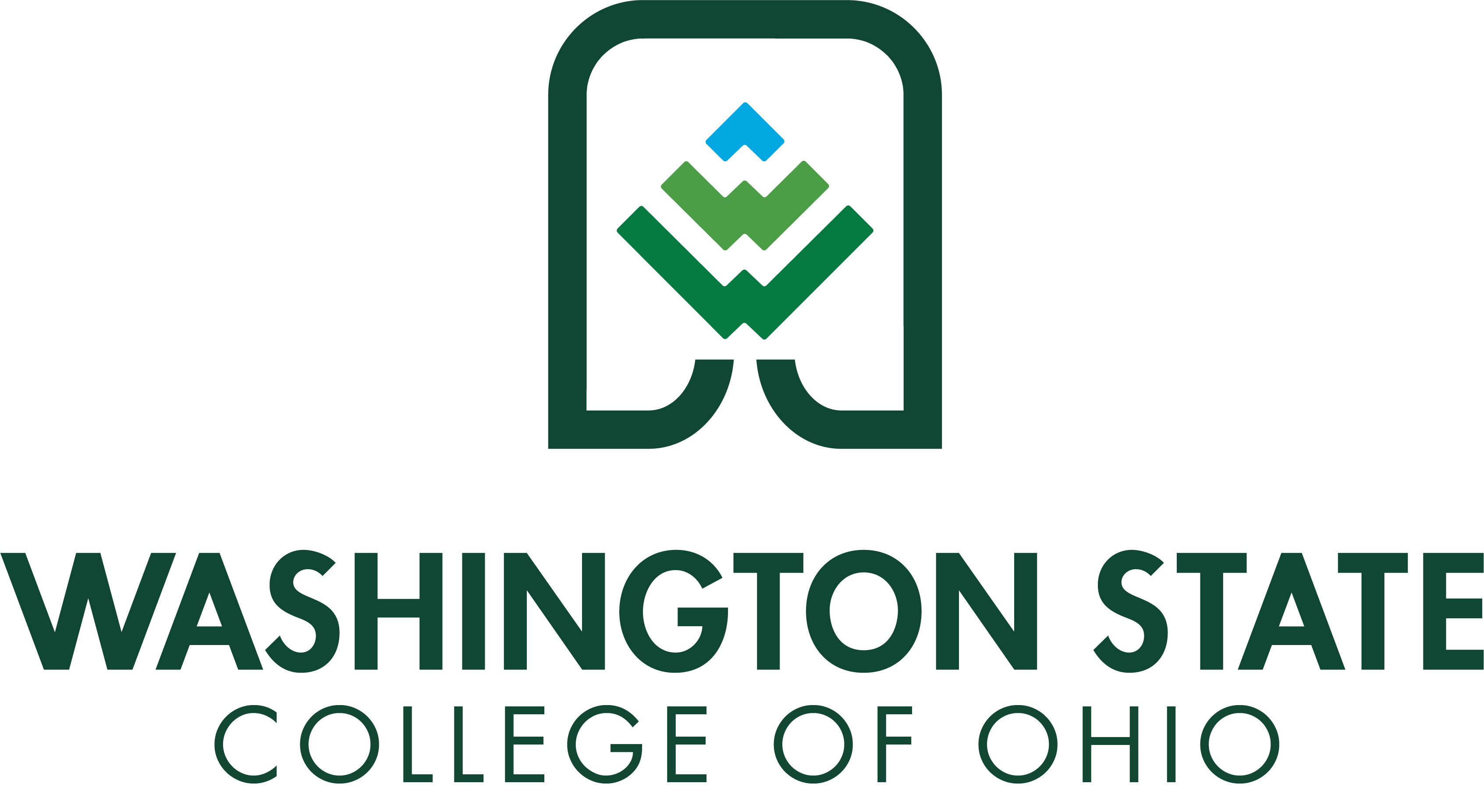 Washington State College of Ohio logo